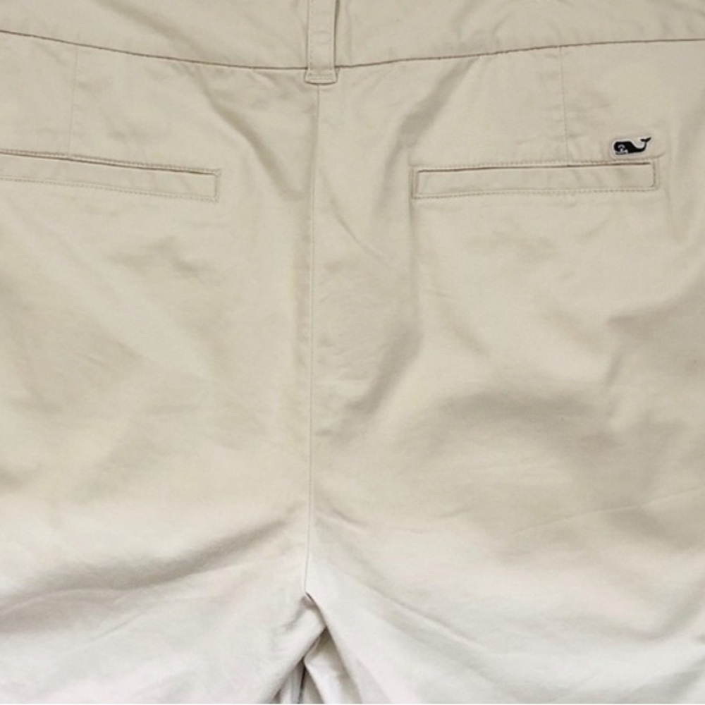 Vineyard Vines Khaki Shorts size 16. laid flat waist-20” rise-11” inseam-5”
